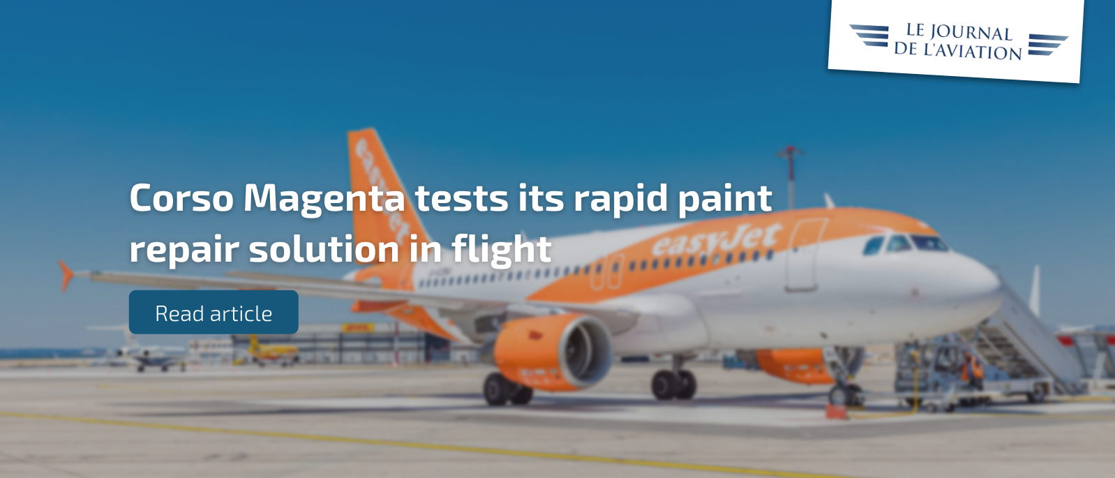 Media talks about our flights tests with easyjet and air corsica